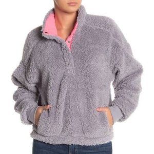 Abound Sherpa Fleece Pullover NWT